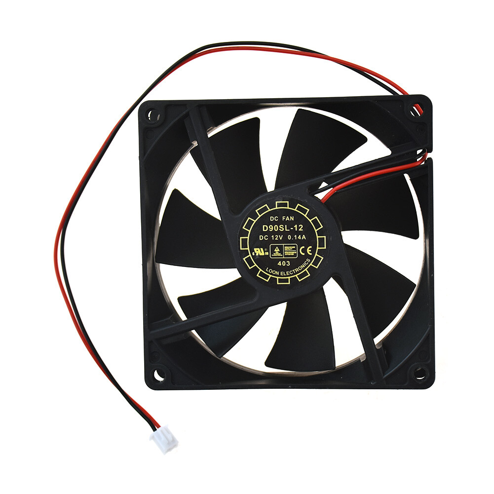 For Y.L.FAN D90SL-12 DC12V 0.14A 9025 Chassis Cooling fan 2pin 90*90*25mm