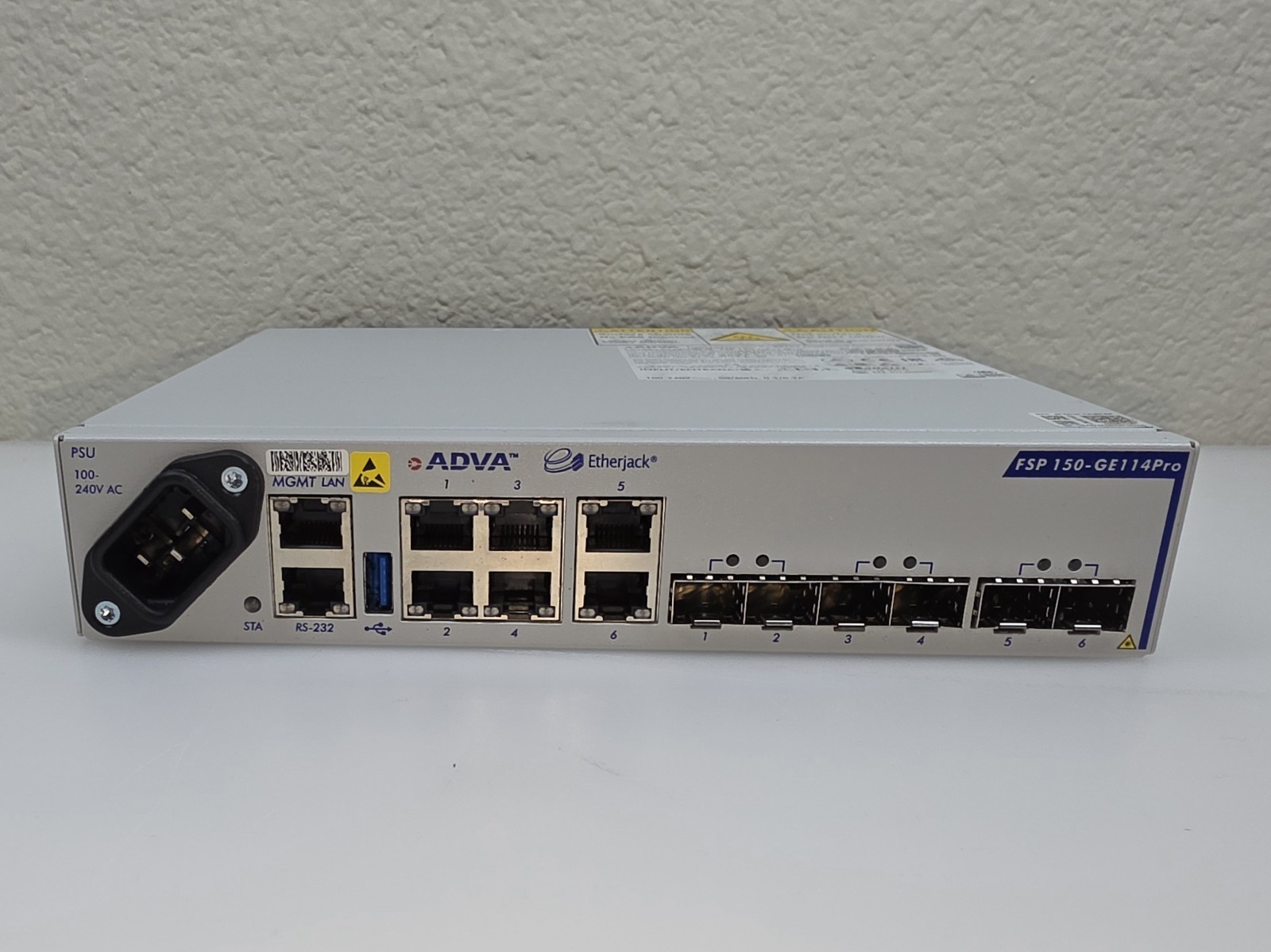 Ciena - 3916 Service Delivery Switch 170-3916-906-002 Carrier Ethernet Dual AC