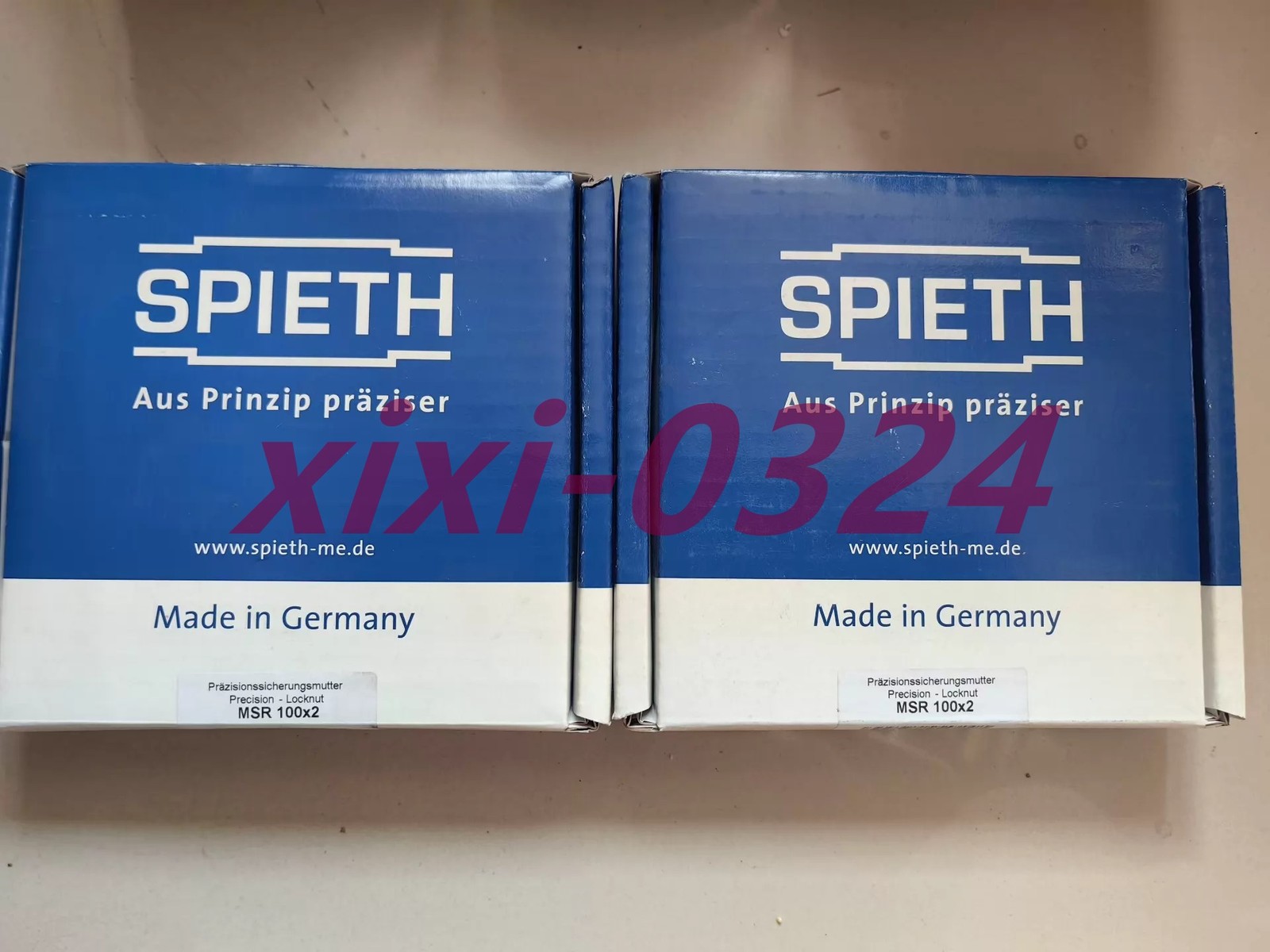 1PCS NEW  SPIETH  MSR 100x2  lock nut  Via DHL or FedEX