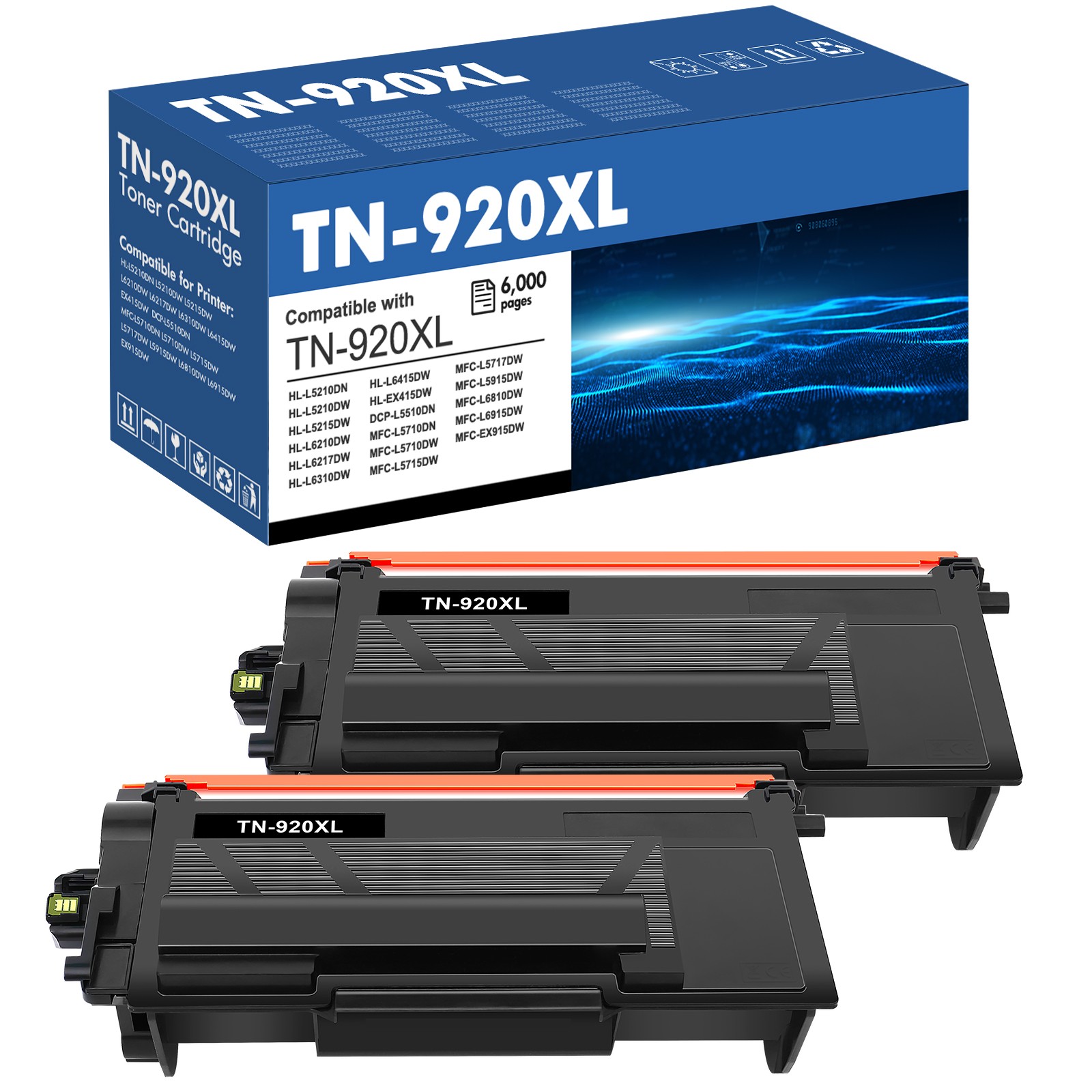 High Quality TN920XL Fits for Brother TN920 MFC-L6810DW L5915DW HL-L6310DW lot