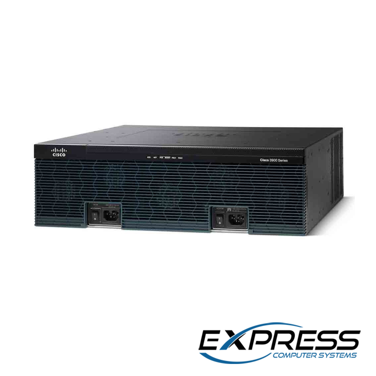 Cisco CISCO3945/K9 + EM-HDA-3FXS/4FXO 7-port module with 3 FXS & 4 FXO Router