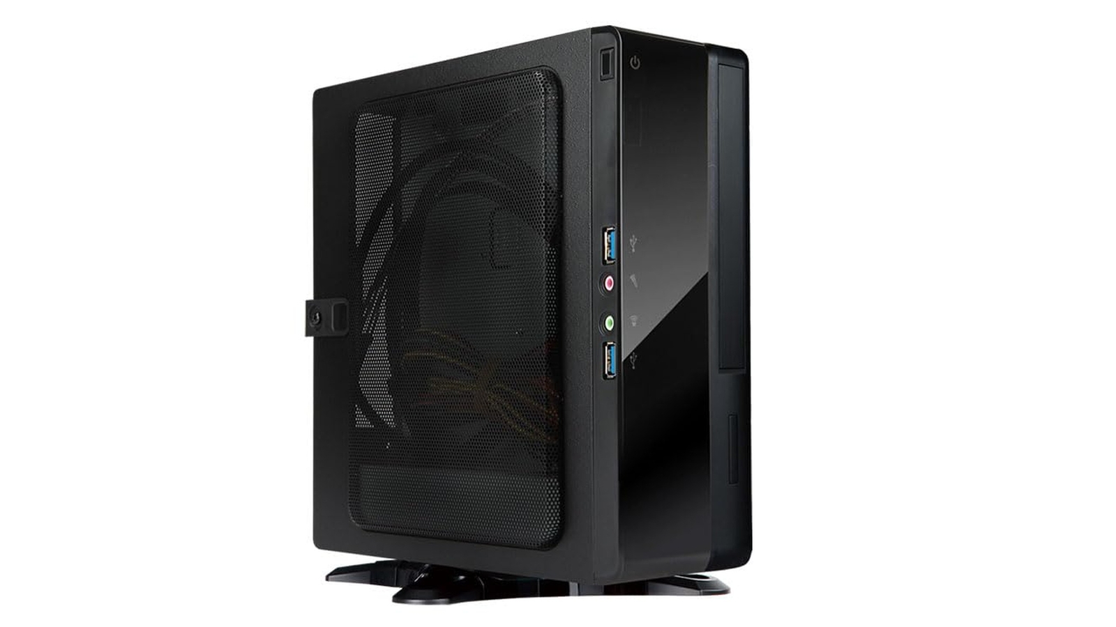 InWin BQ656 Mini-ITX Case with Internal 200W 80+ Gold PSU, Slim Optical Drive...