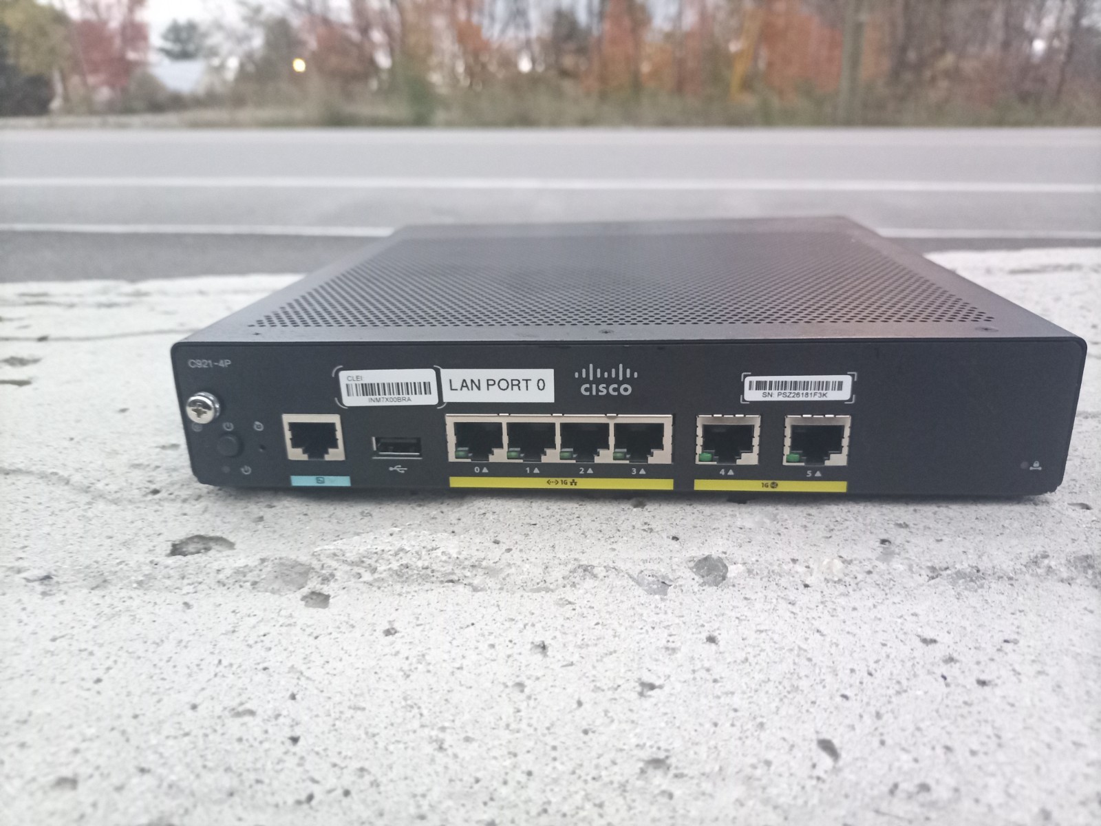 Cisco ISR900 C921-4P Dual Gigabit Ethernet WAN Router 
