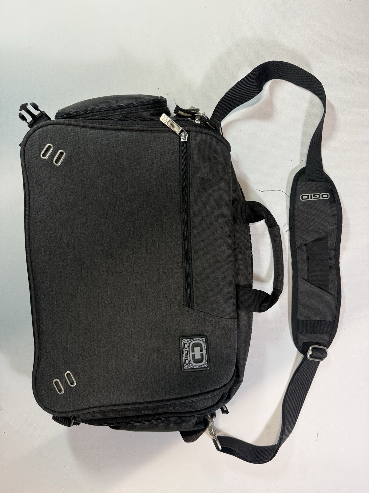 OGIO Street Laptop Messenger Bag Black Briefcase Shoulder Bag Travel Work