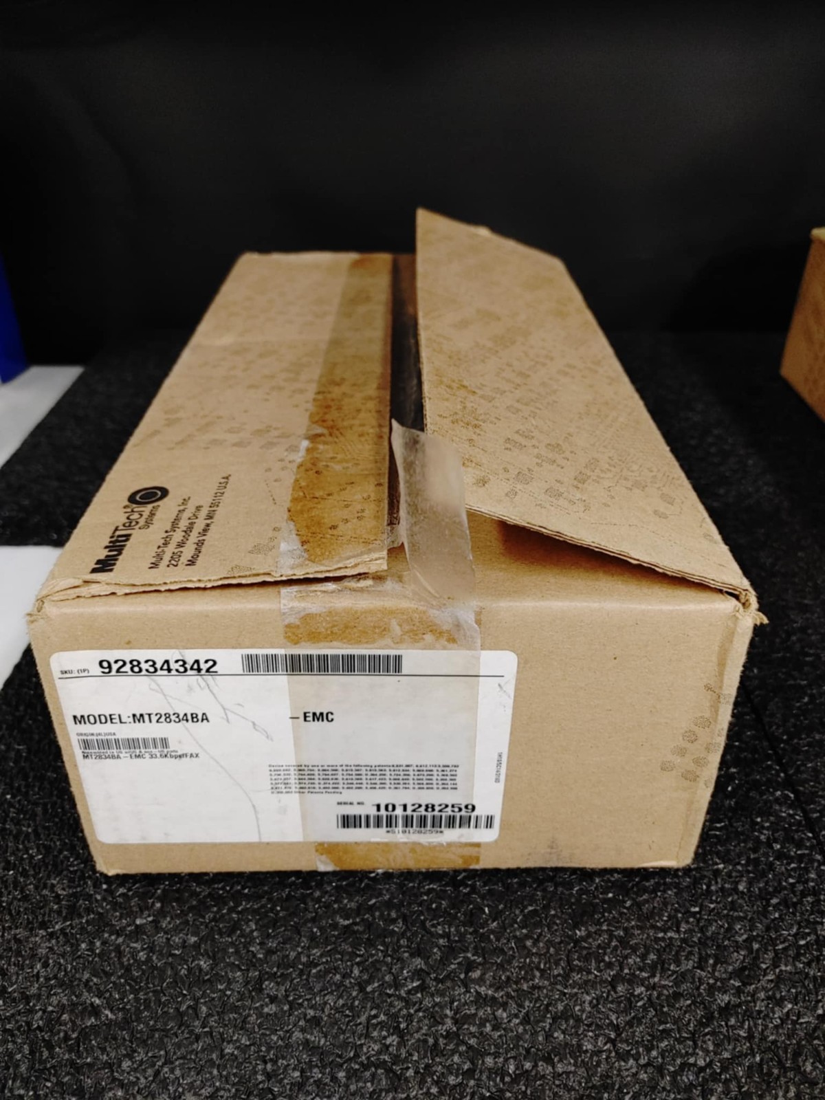 MultiTech MT2834BA MultiModem Data/Fax Modem 33.6KBPS INTELLIGENT MODEM 
