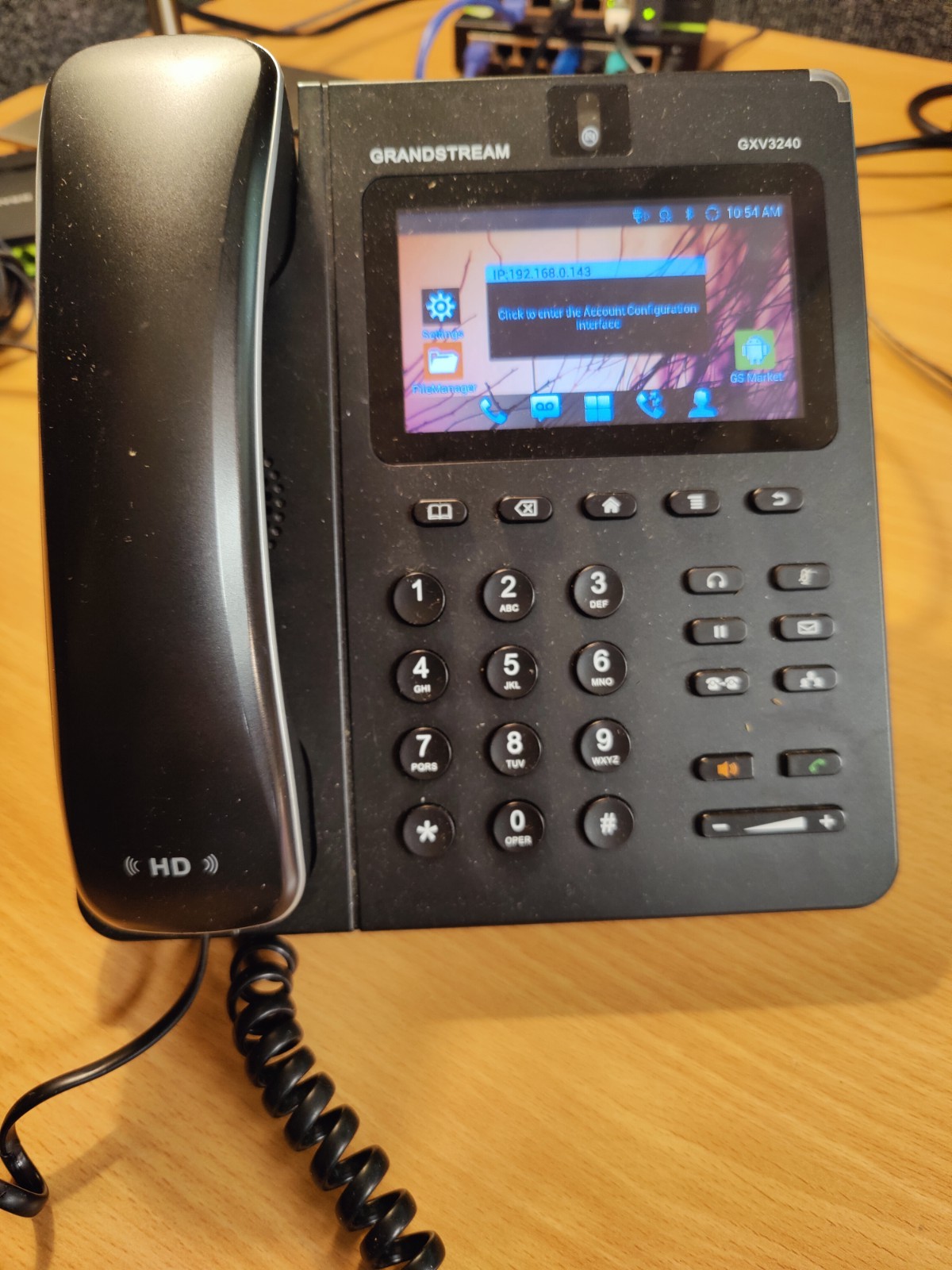 Grandstream GXV3240 Multimedia Android Video IP Phone