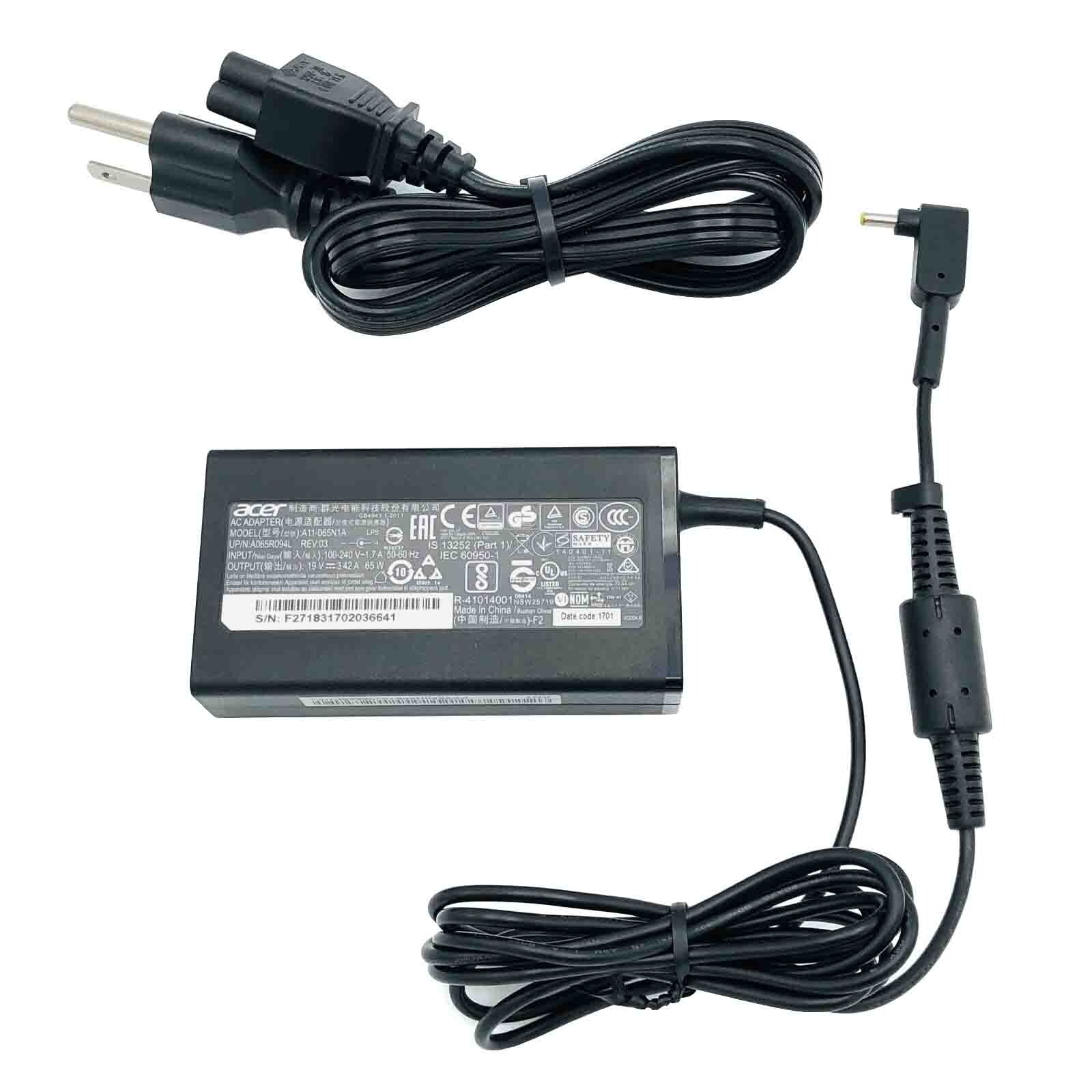 Original Acer AC/DC Adapter 65W for Gateway Ultra Slim - Series Notebooks
