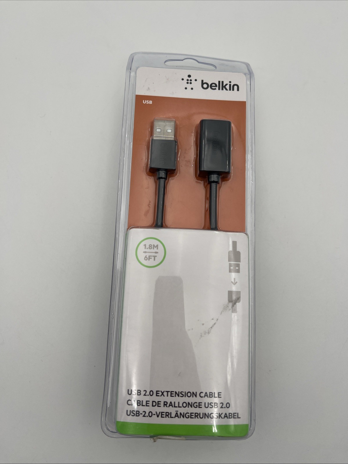 Belkin Pro Series A/A USB Cable - BLKF3U153BT  6FT