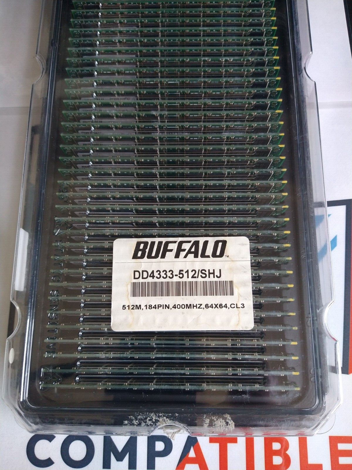 50 STICKS OF DD4333-512SHJ PC3200u-30330-B1 512MB 400MHz CL3 RAM UNBUFFERED NIB