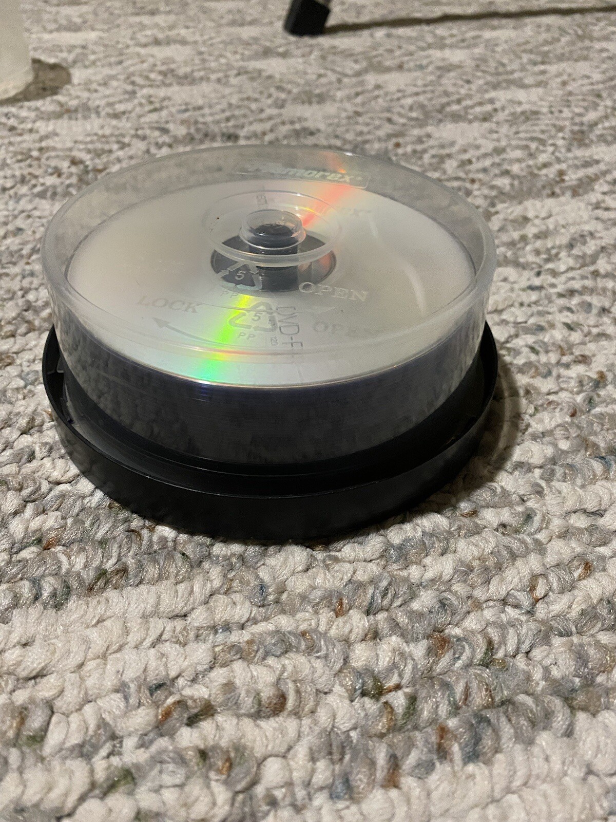 25 Memorex Discs Opened Container Never Used Blank Discs
