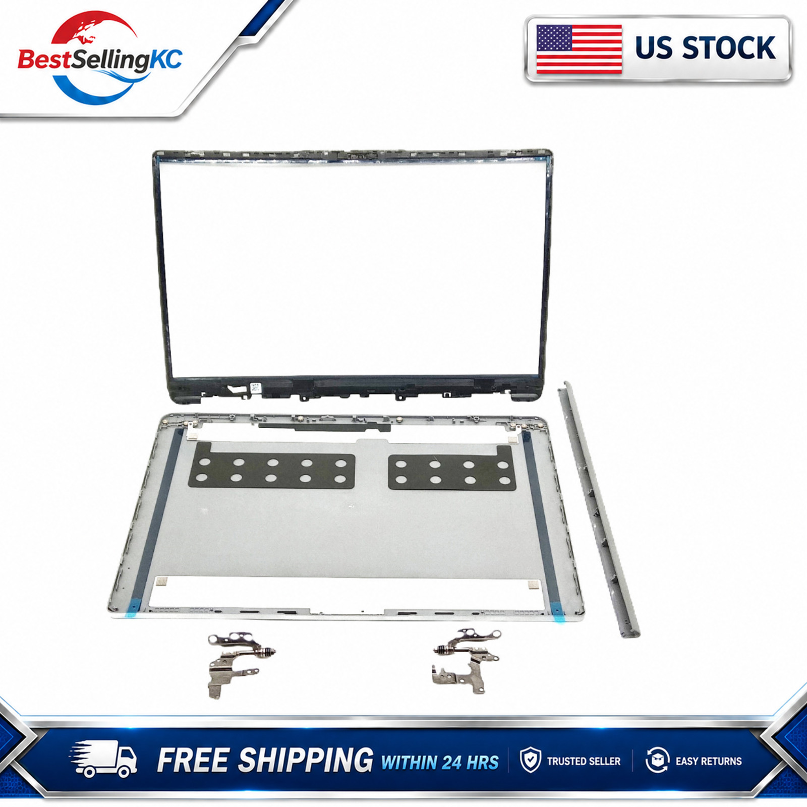 for Lenovo IdeaPad 1 15ADA7 1 15AMN7 LCD Cover Set 5CB1F36618 Hinges Bezel Parts