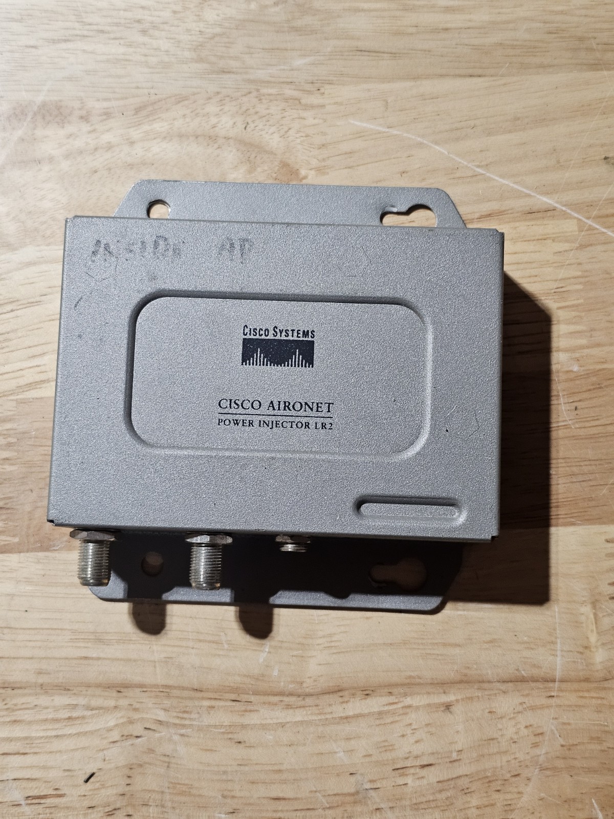 CISCO AIRONET AIR-PWRINJ-BLR2 LR2 POWER INJECTOR 800-25334-03 w/ RG-6 CABLE