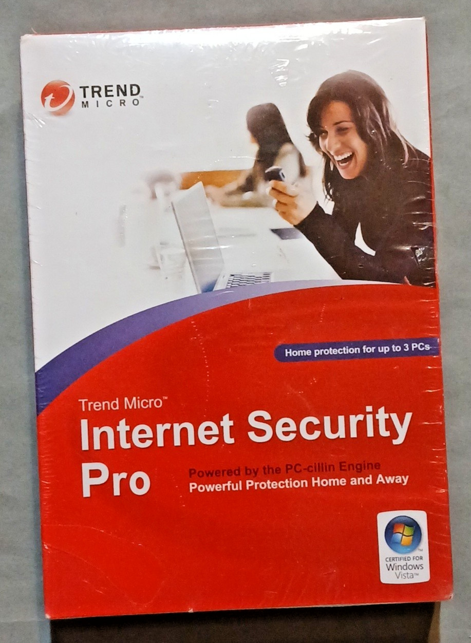 Trend Micro Internet Security Pro 2008 Sealed