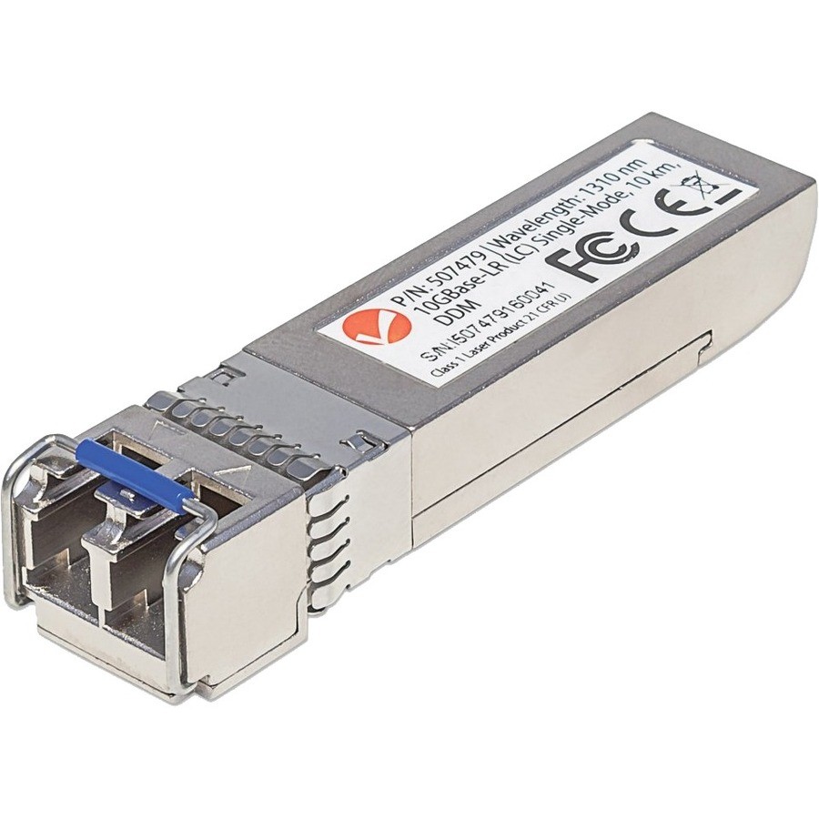 Intellinet Network Solutions 10 Gigabit Fiber SFP+ Module, LC, Single-Mode, 6.2