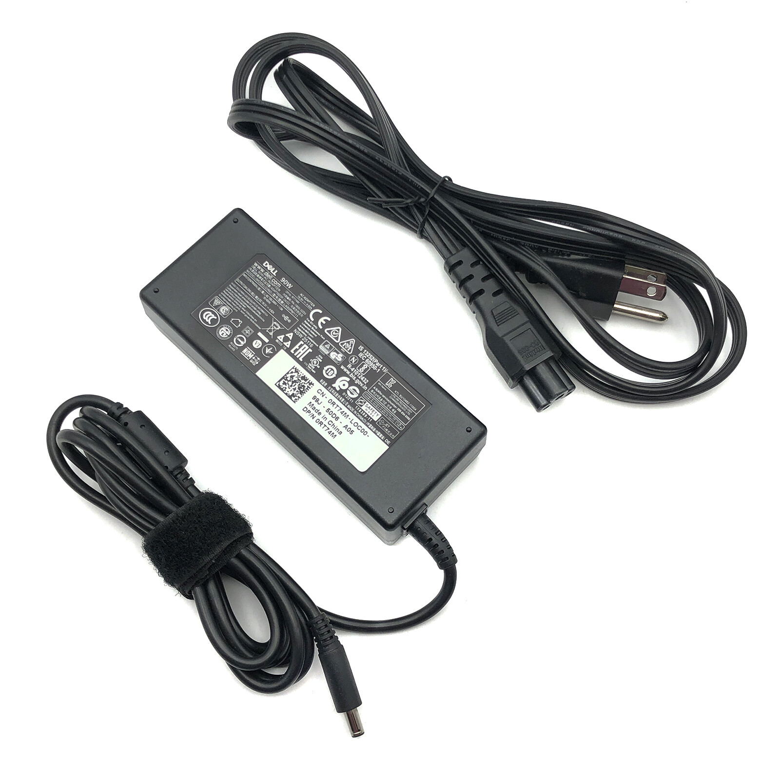 Genuine Dell 90W AC Power Adapter for Dell Inspiron 15 Laptop Battery Charger