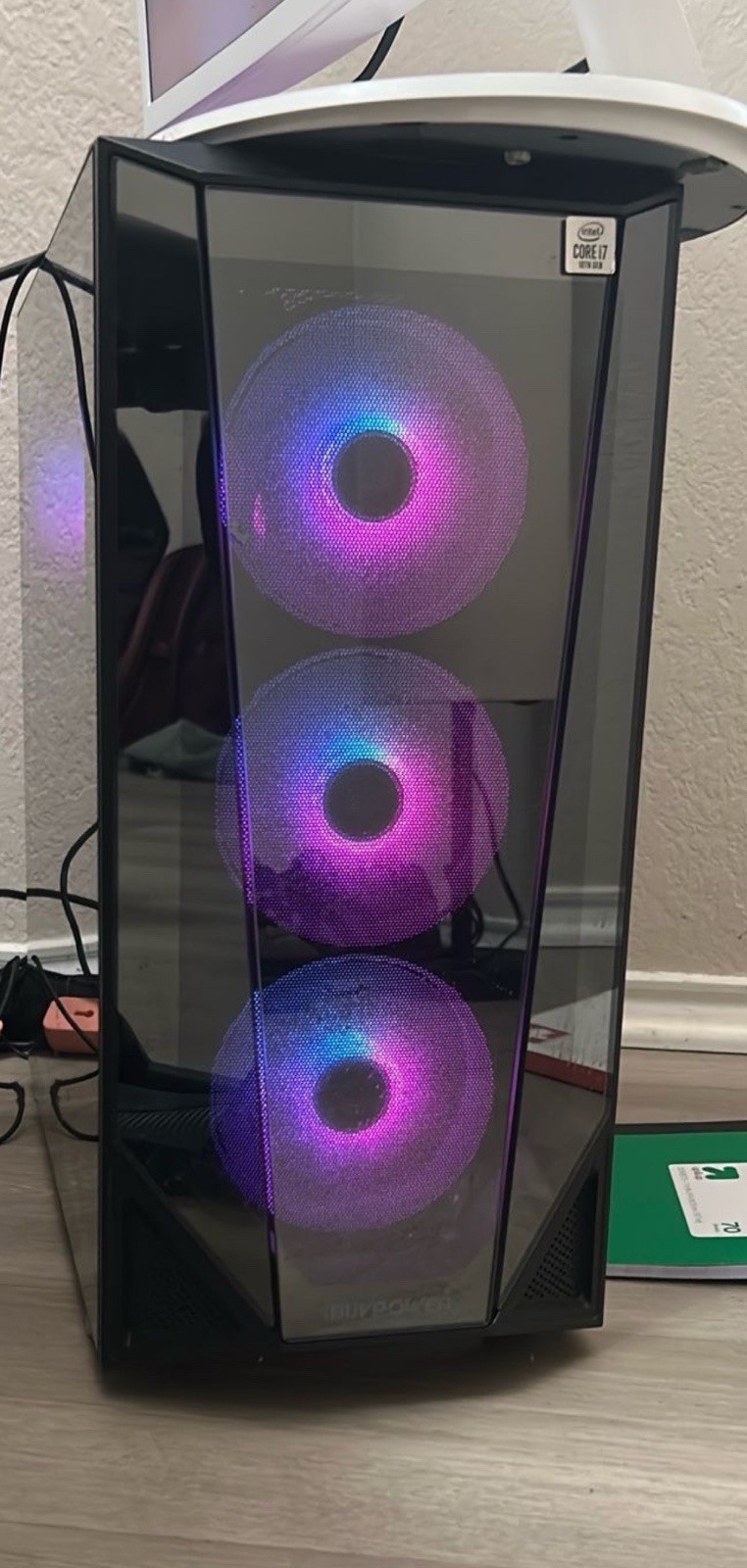 iBuyPower ARGB Gaming Desktop i7 Computer PC 32GB RAM 1TB SSD RTX 3050 Win 11