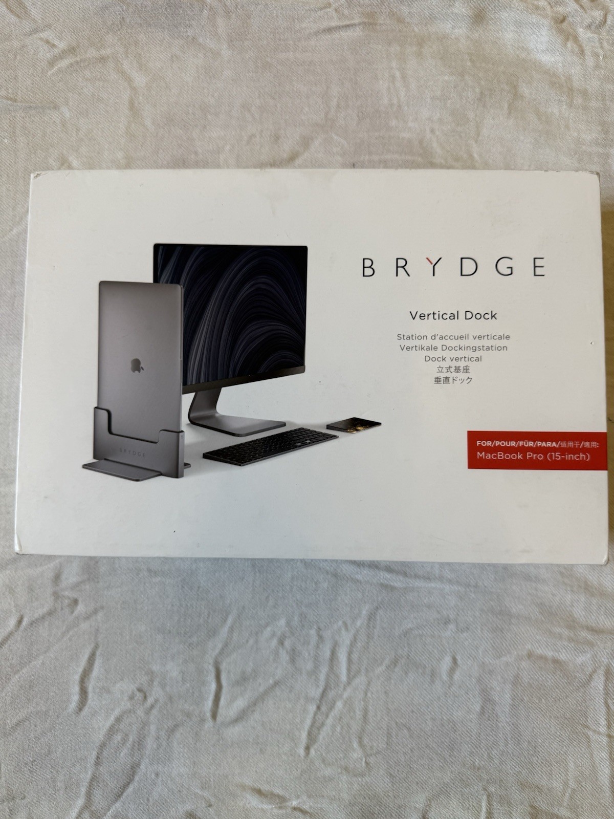 Brydge Vertical Dock Docking Station For MacBook Pro (15-inch) NEW