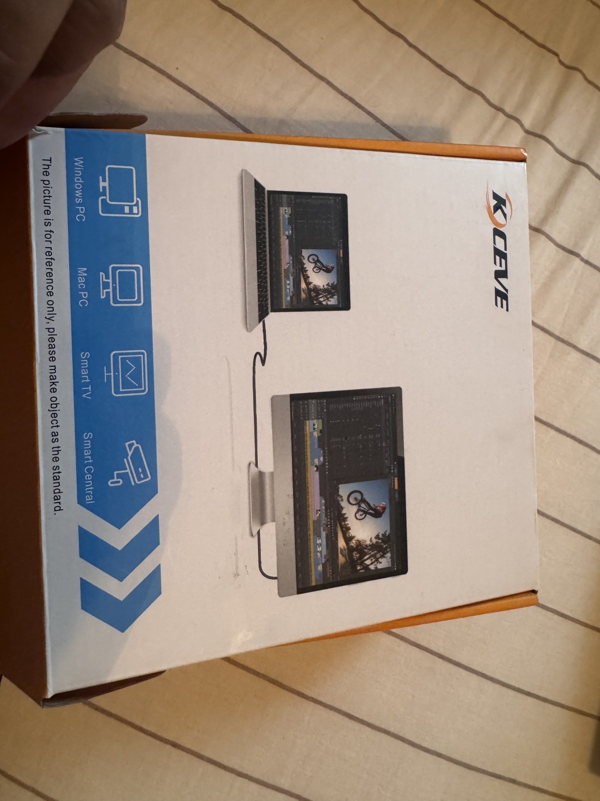 KCEVE 4K HDMI USB3.0 KVM Switch 3x1 Model KC-KVM302AS *BRAND NEW*