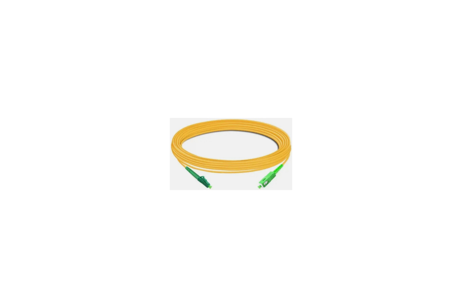 Cables Unlimited Inc CUI/FASM-LASA-12MS 12 M LC-APC/SC-APC SM PVC Simplex 6 ft