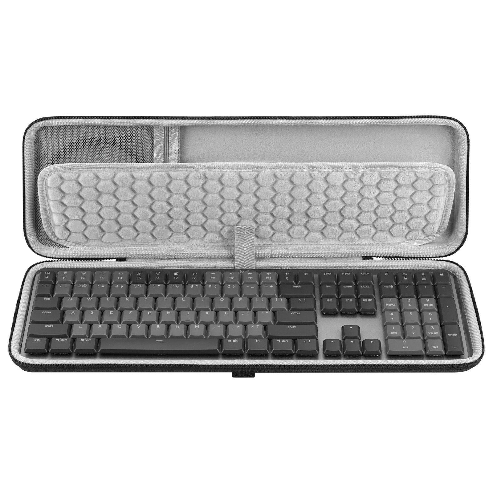 Geekria Carrying Case Compatible with Logitech MX Mechanical Wireless Keyboards