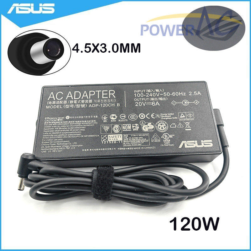 Asus Power Adapter OEM Charger For Asus Pro PU301LA PU500CA PU500CA-XO002X 120W
