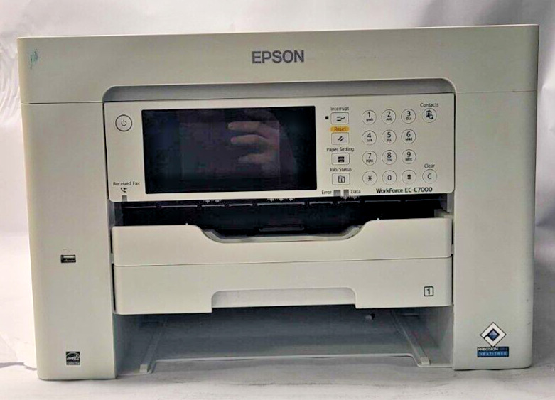 Epson Workforce EC-C7000 All-In-One Color Printer with 128 Printed Pages 31224E5