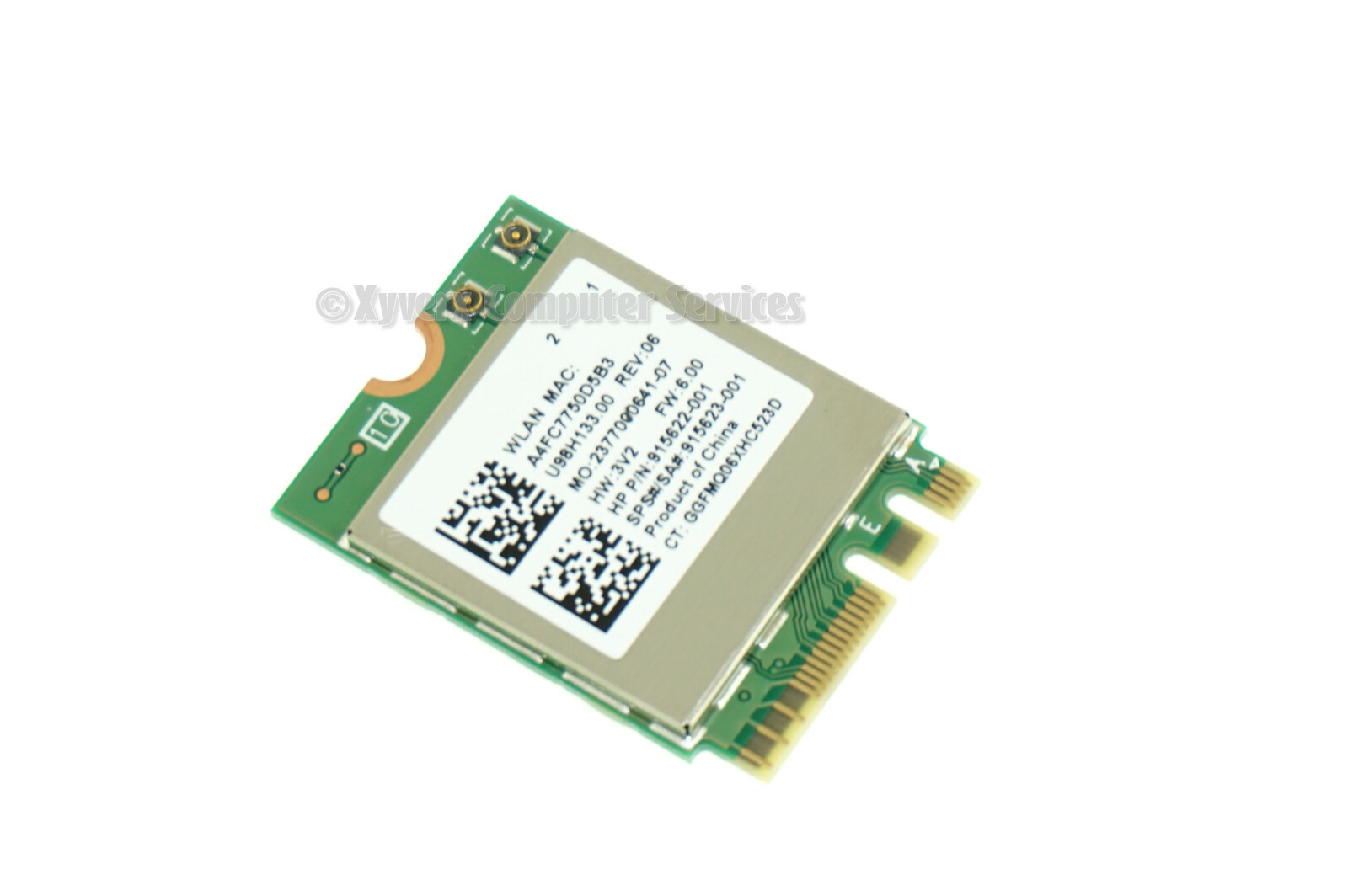 915622-001 RTL8822BE OEM HP WIRELESS BLUETOOTH CARD 15-CW 15-CW1063WM (CB78-79)