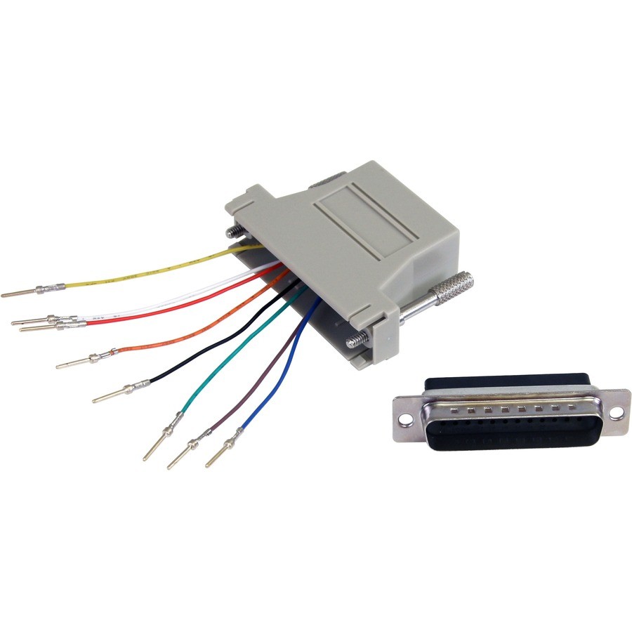 StarTech DB25 to RJ45 Modular Adapter - M/F