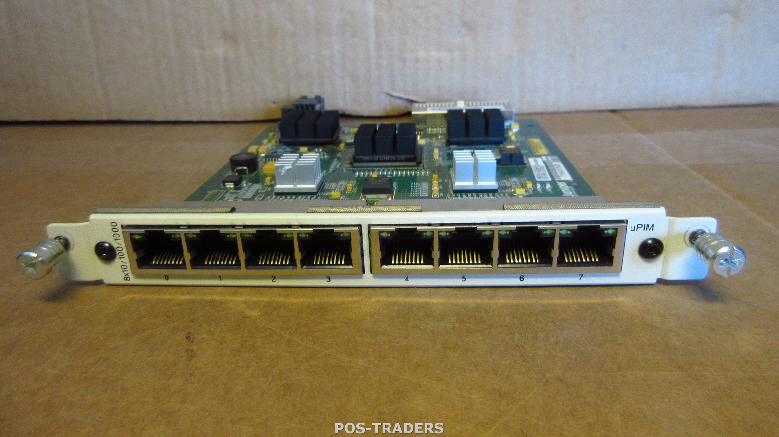 Juniper uPIM JXU-8GE-TX-S - 8-Port Module For 350M 550M FROM SSG-320M-SH-H