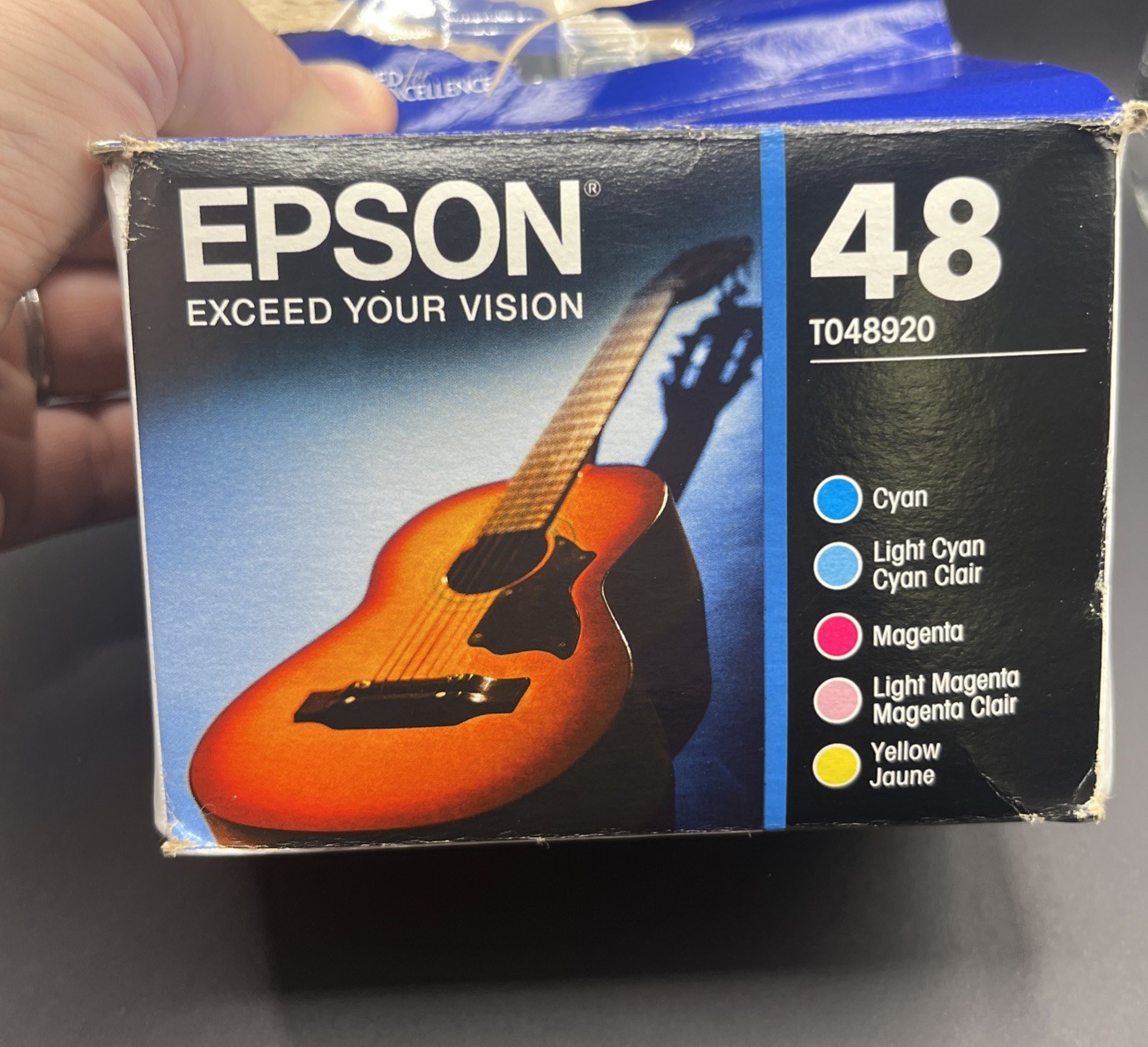 Epson 48 T048920 Color Printer Ink Cartridge 5-Pack. Sealed But Box Is Opened