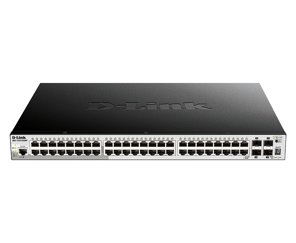 D-Link 52-Port Gigabit Stackable Smart Managed with 10G Uplinks