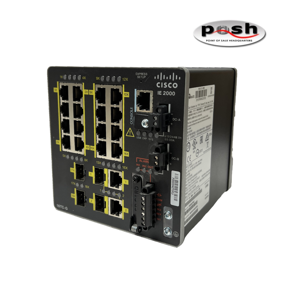 Cisco IE-2000-16TC-G-L Industrial Ethernet 2000 Switch