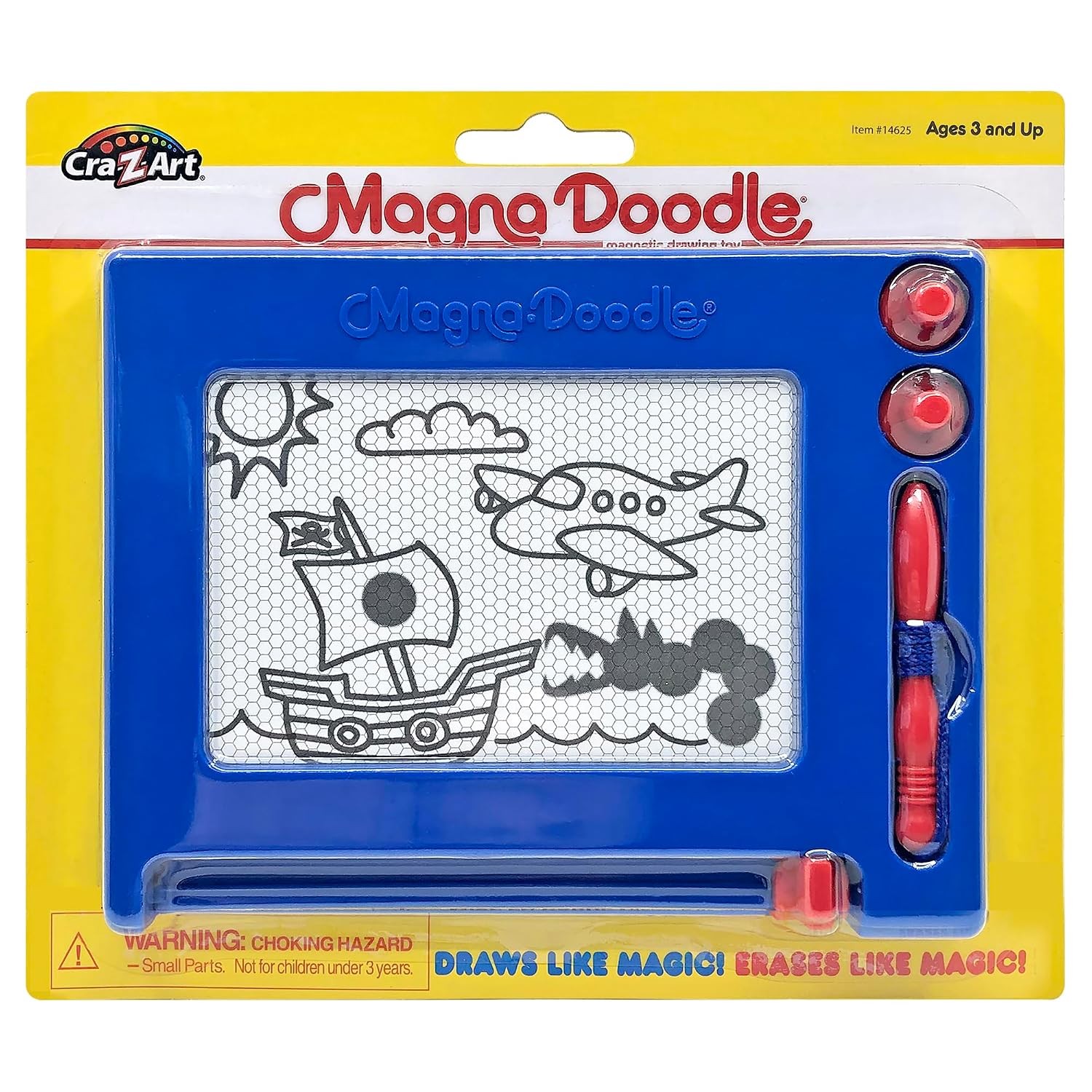 Mini Magna Doodle Magnetic Drawing Board Toy for Kids Creative Learning Art