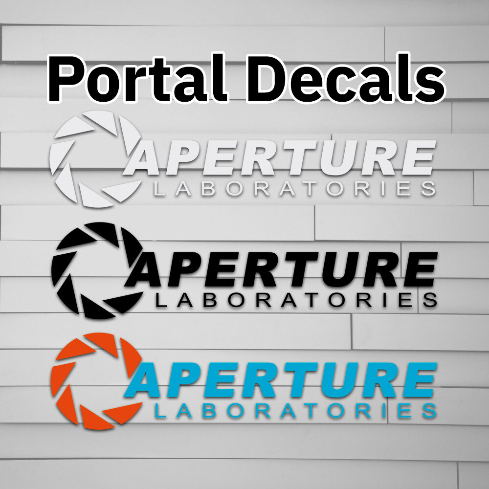 Aperture Laboratories Vinyl Decal Sticker Car laptop window tumbler labs science