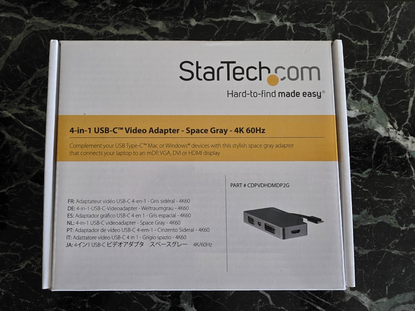 StarTech.com 4-in-1 USB-C Video Adapter