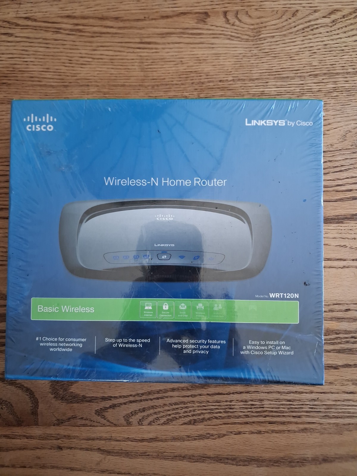 Cisco Linksys Wireless-N Home Router Model WRT120N New in Box