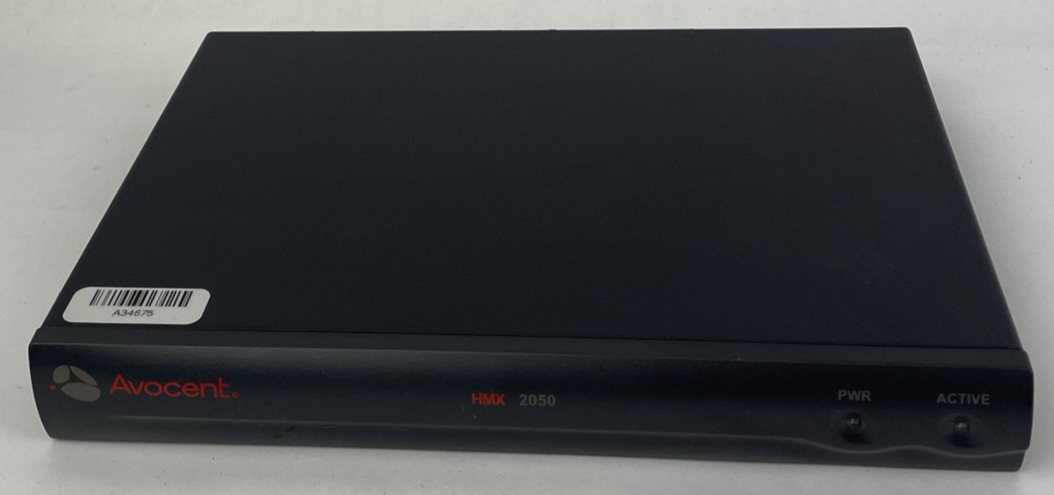 Avocent HMX 2050 HMX2050-001 extender system KVM switch no Power Cord