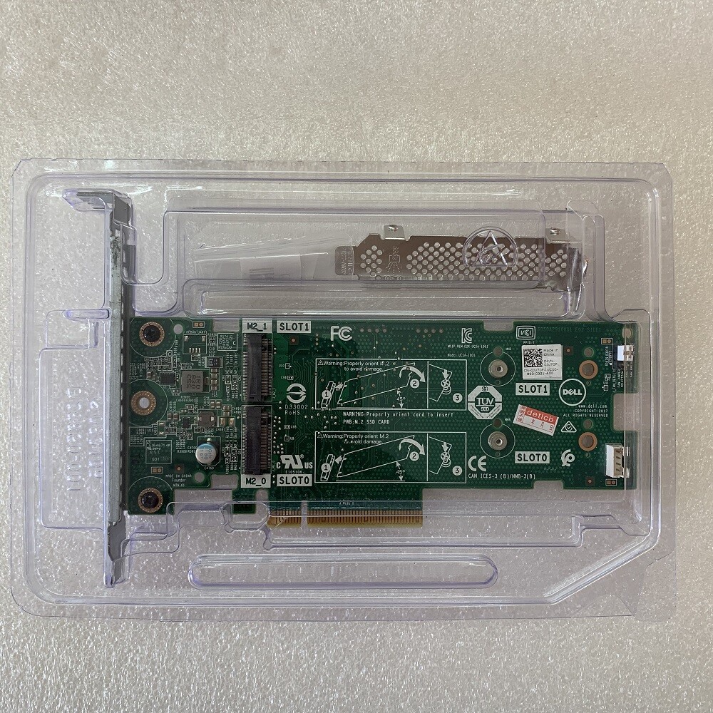 Dell 7HYY4 72WKY M7W47 JV70F BOSS Boot Optimized Server Storage M.2 SSD Adapter