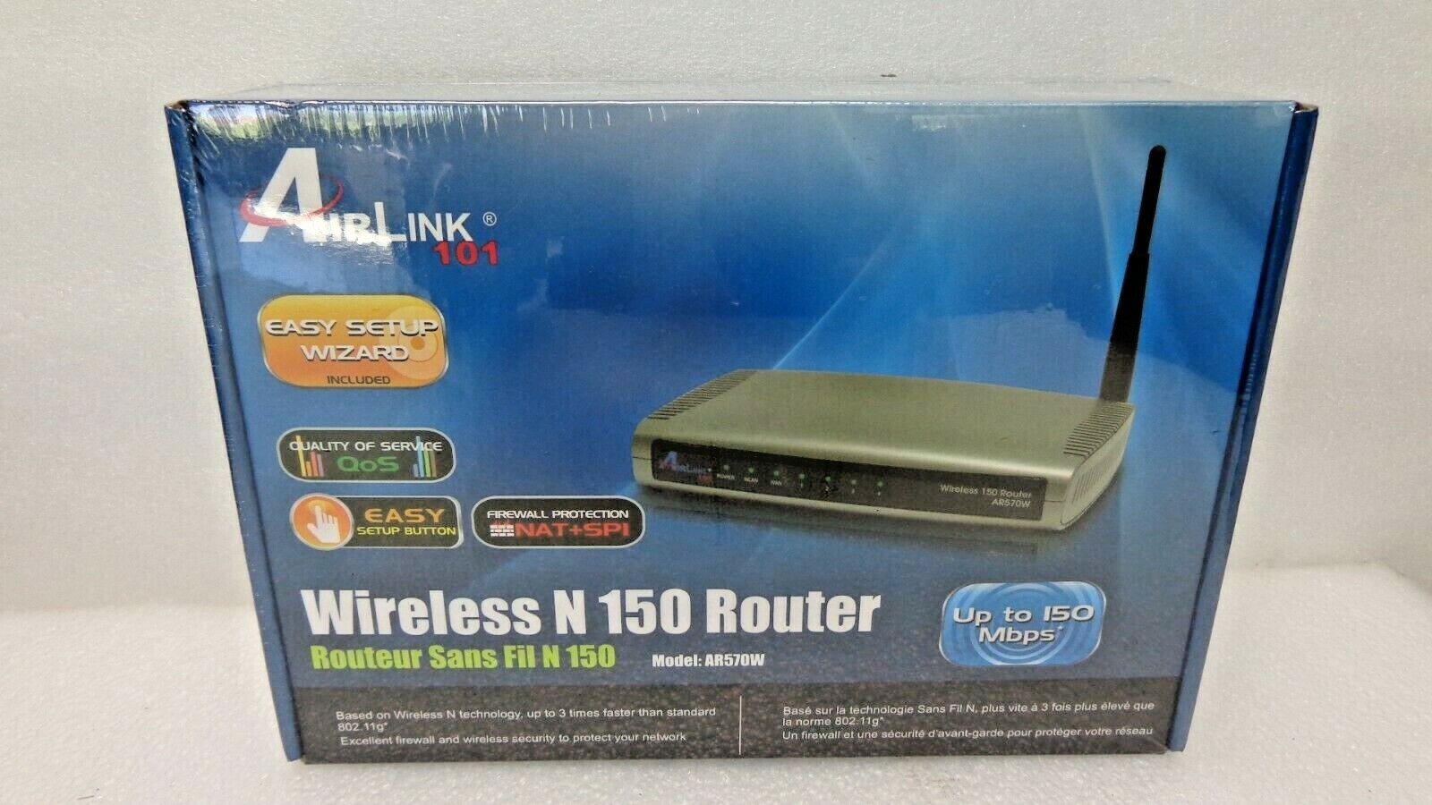 AirLink 101 - AR570W 150Mbps Wireless-N Home Router - Brand New
