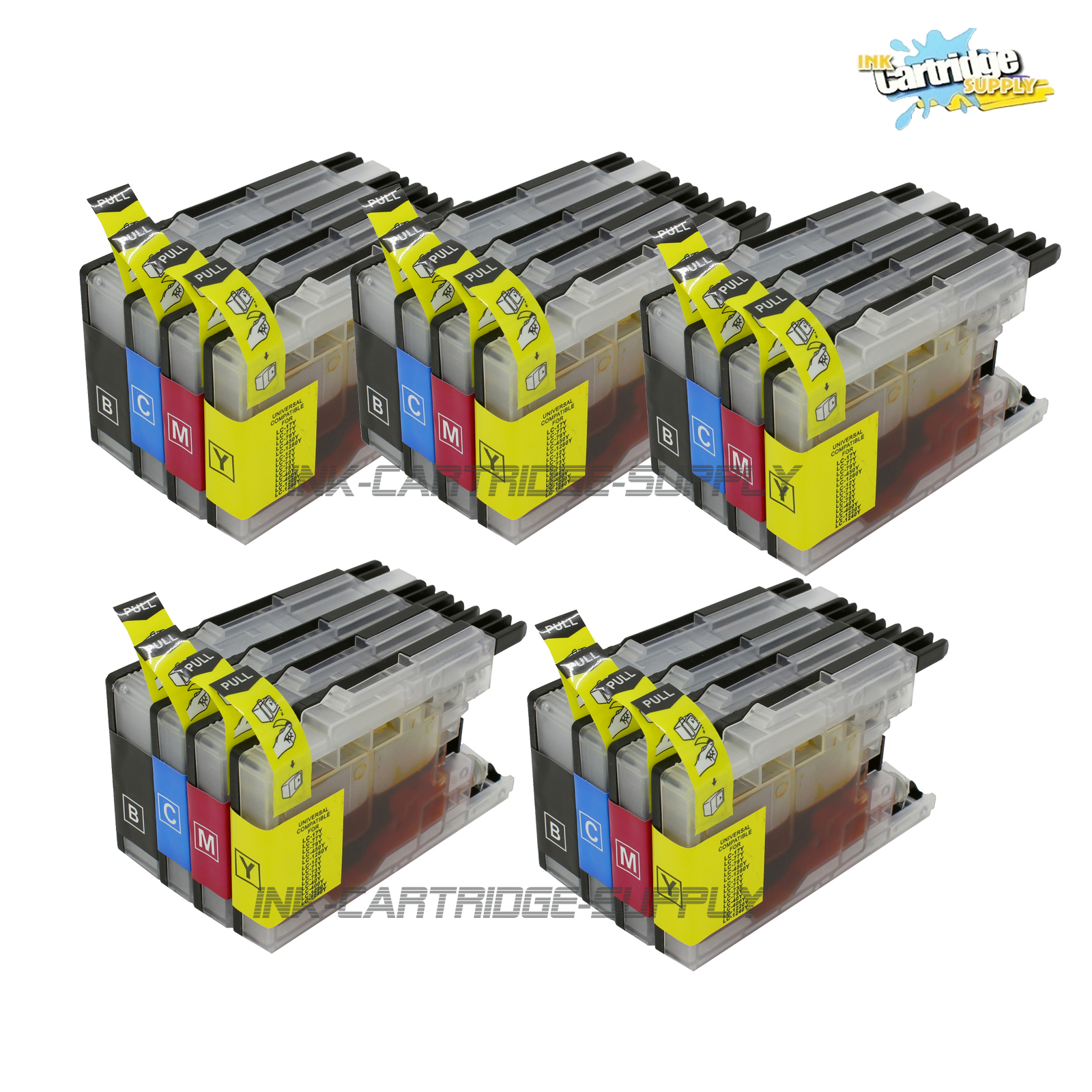 20PK LC75 High Yield Ink for Brother MFC-J430w MFC-J825DW MFC-J835W Printer