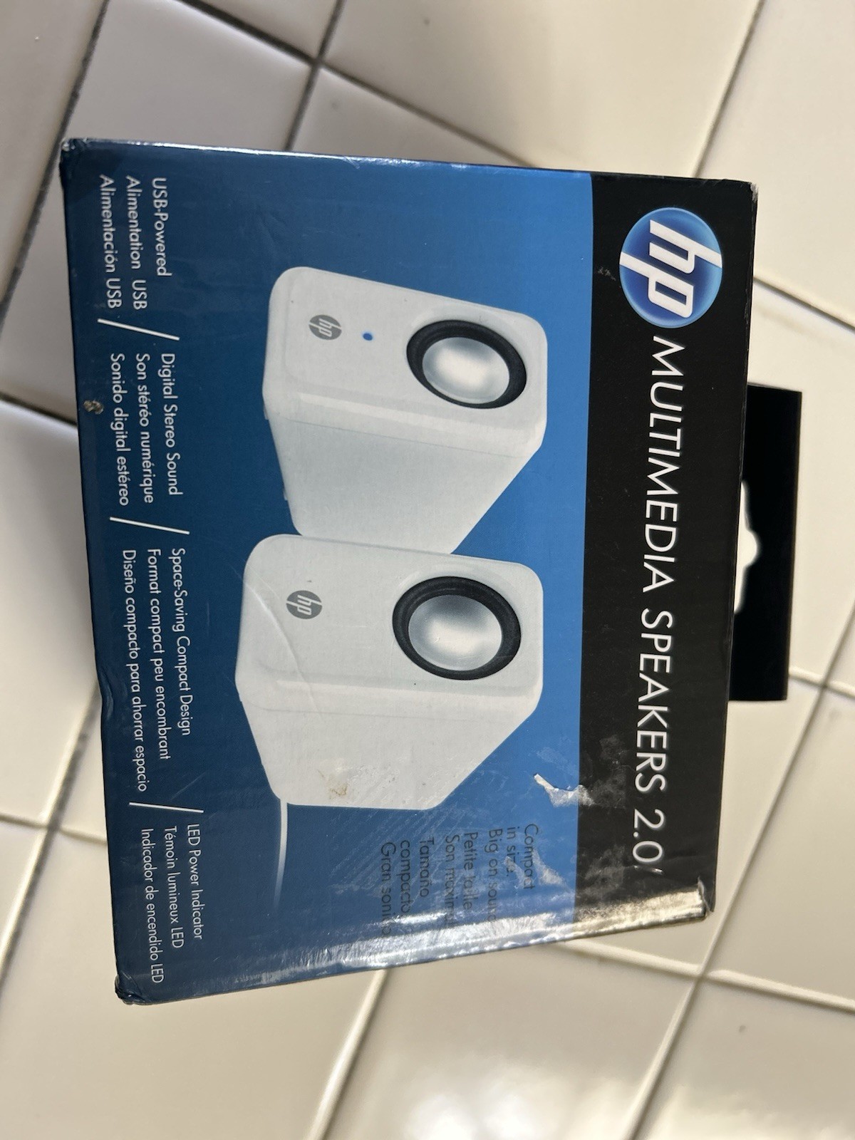 HP MULTIMEDIA SPEAKERS 2.0 Wait Para Computadora De Mesa O Portátil