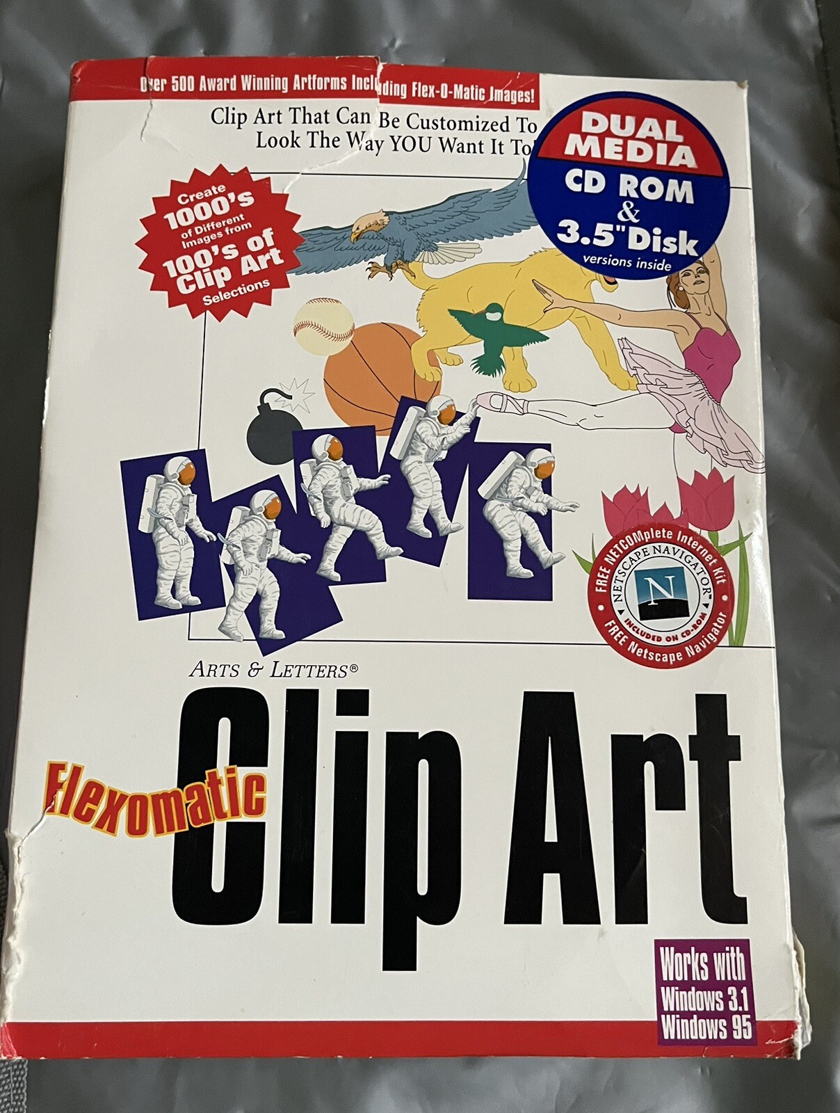 Flexomatic Clip Art for Windows PC Computer Program Software Swift Platinum