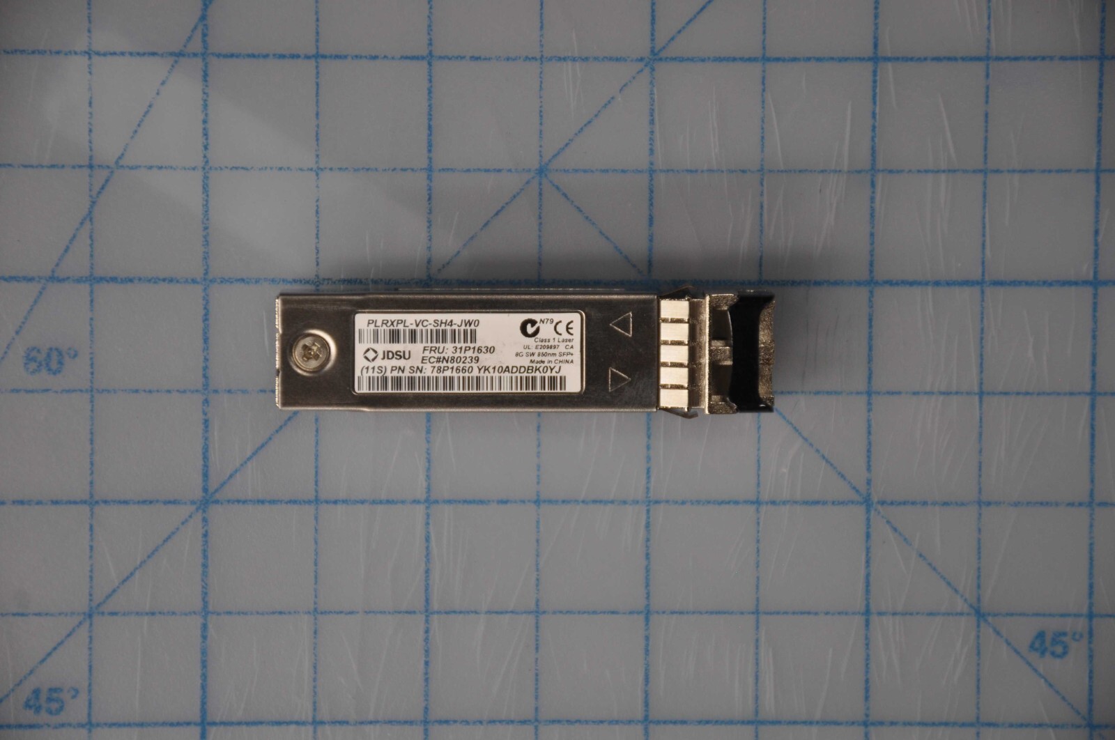 IBM SJDSU 8GB SFP+ Optical Transceiver Module 78P1660 PLRXPL-VC-SH4-JW0 31P1630