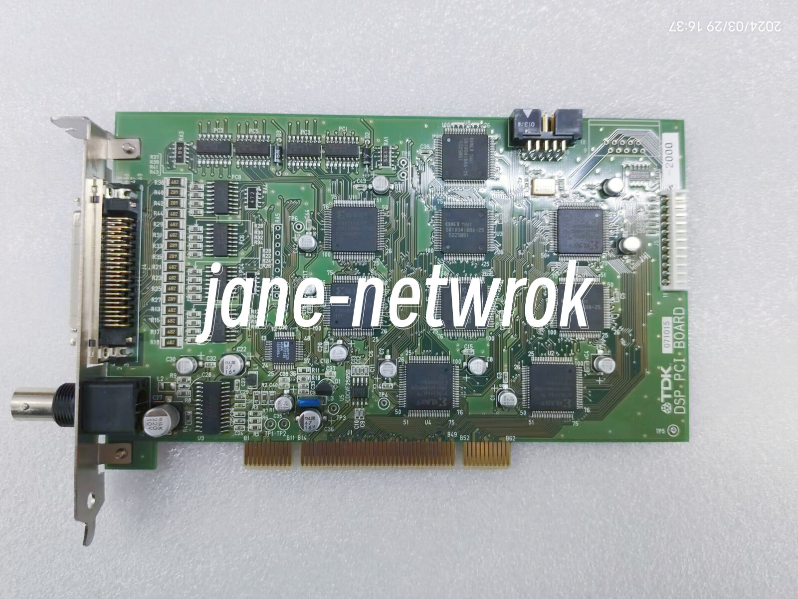 1PCS USED DSP PCI BOARD TDK Fast Shipping By FedEx or DHL