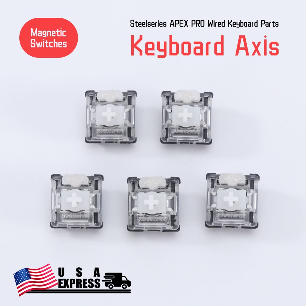 5Pcs SteelSeries APEX PRO Gaming Keyboard Mechanical Switch Replacement Part