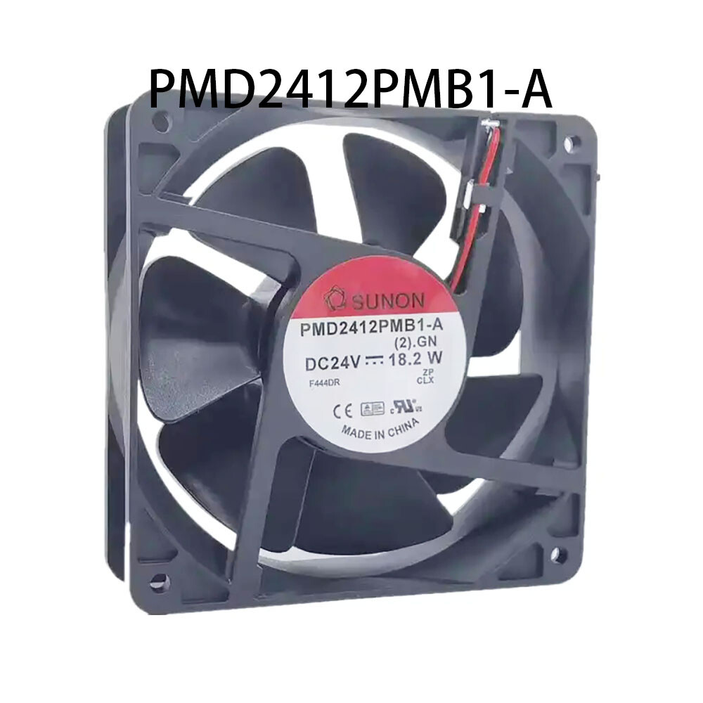 SUNON PMD2412PMB1-A Low-Energy Case cooling fan DC 24V 18.2W 120x120x38MM 2Wires