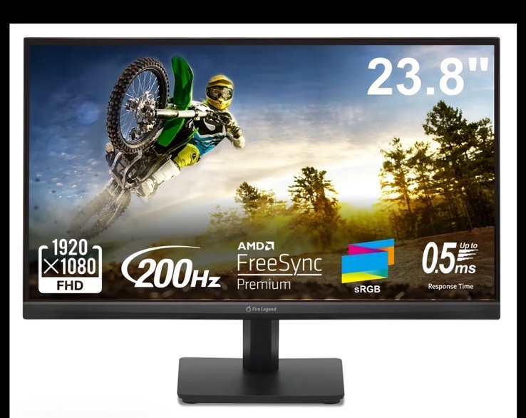 AOPEN 24kg1y 23.8 " Gaming Monitor LED 200 Hz 1920x1080