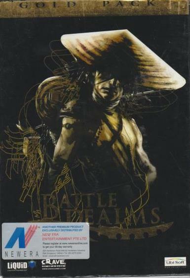 Battle Realms Gold Pack w/ Manuals PC CD original + Winter of the Wolf game BOX