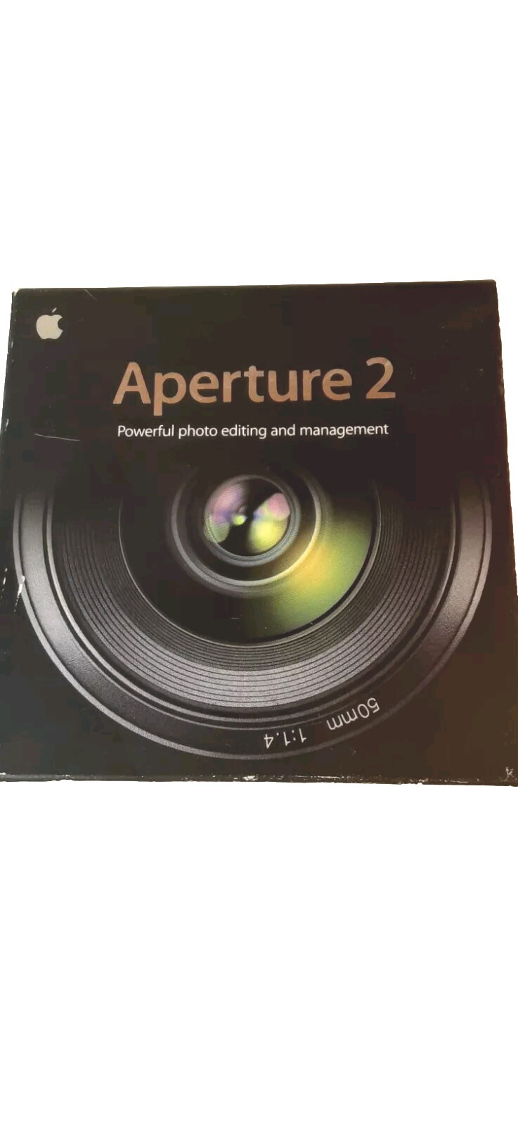 Apple Aperture 2 Photo Editing Management Software for OS Mac