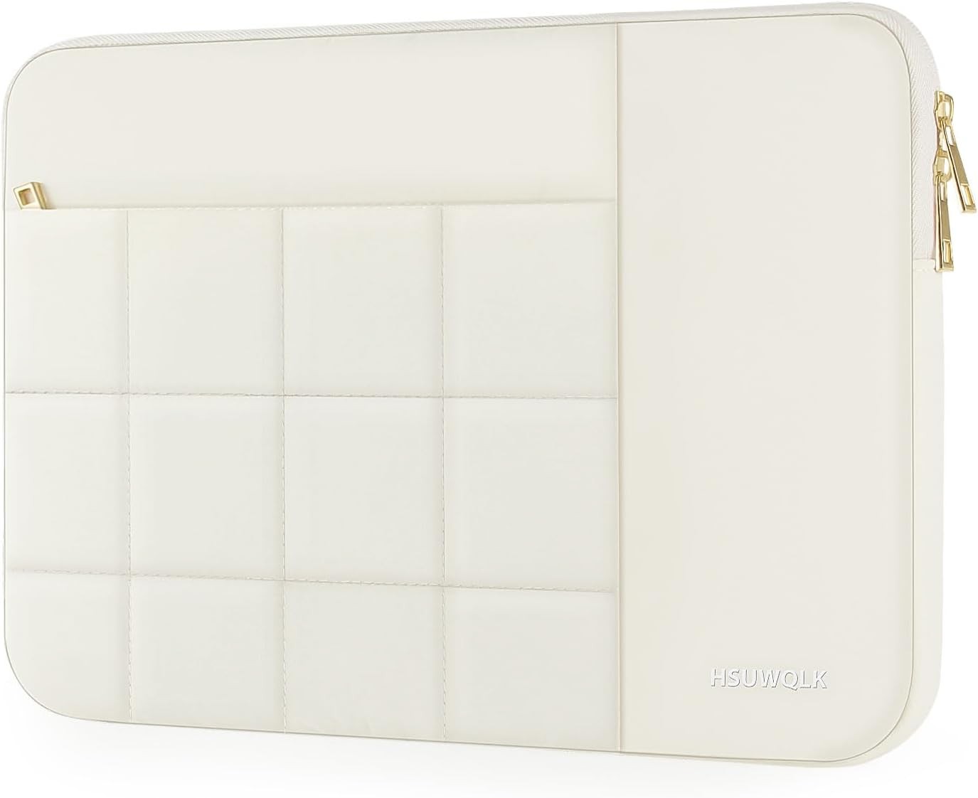 13.3 Inch Puffy Laptop Sleeve, Fits MacBook Pro/Air 13 & Other 13" Devices, Sand